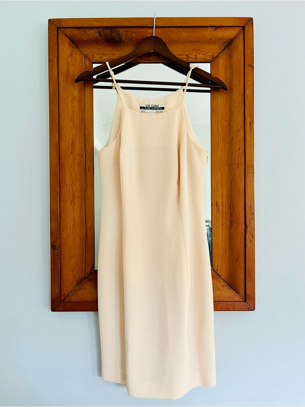 1990s vintage strappy mini dress